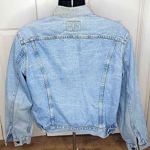 Levis 73549 0214 Denim Jacket Size Large Vintage - Picture 5 of 9